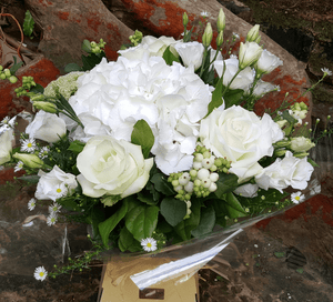 Flower Bouquet - Rose and Hydrangea - Yeomans Flowers
